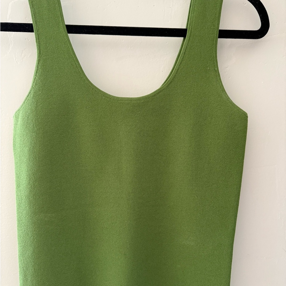 Vince Olive Green Tank Top